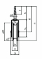 Preview: Waschseilrolle mit Holzschraube Ø60mm